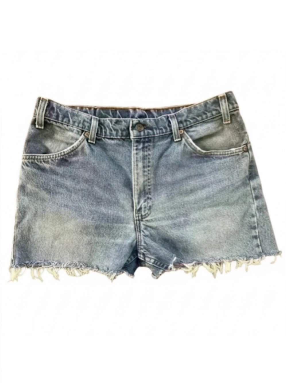 Levi’s Vintage Orange Tab 1990 501 Cut-Off Jean Shorts Size 36 EUC!